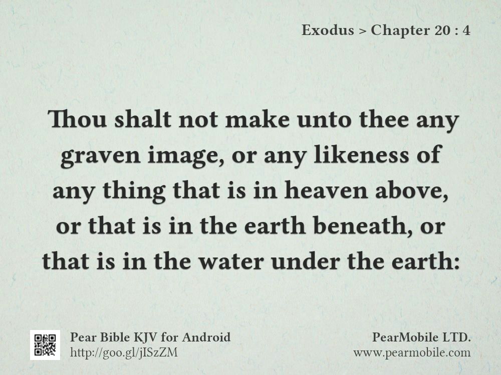 Exodus, Chapter 20:4